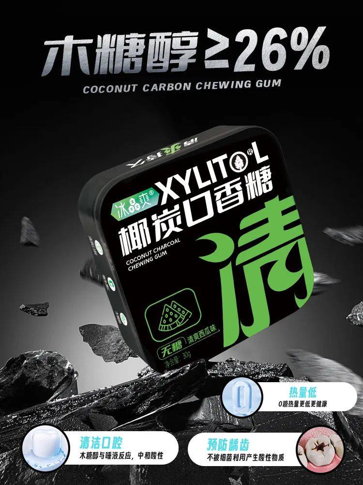 正掀起糖果界“黑科技”风暴打破常规！这款黑黑的口香糖(图8)